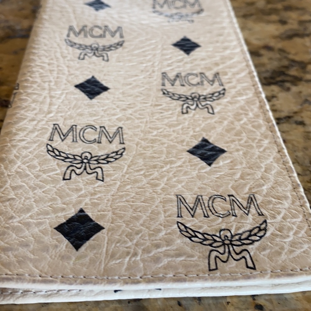 VINTAGE MCM circa 1985 cash & check book holder
